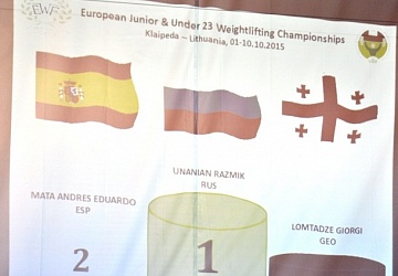 Первенство Европы среди юниоров и молодежи-2015